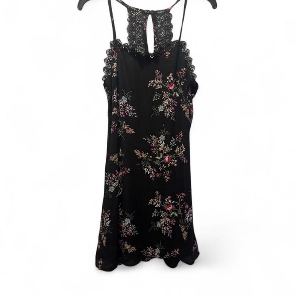 Rare Editions Black Lace Dress